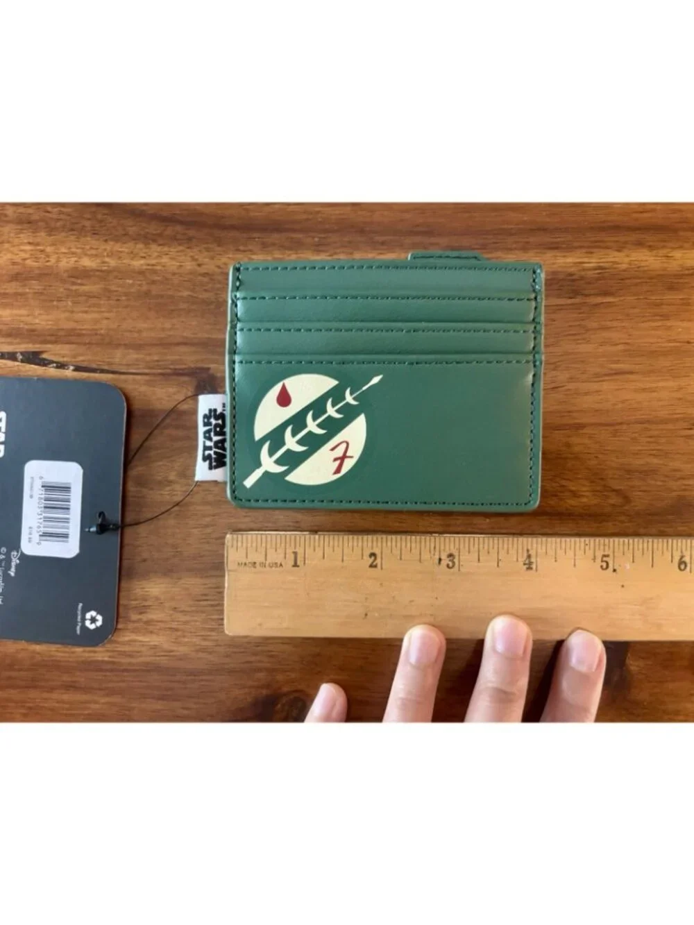 NEW Boba Fett Star Wars Loungefly Green Wallet